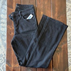 Old Navy Black kicker boot-cut jeans